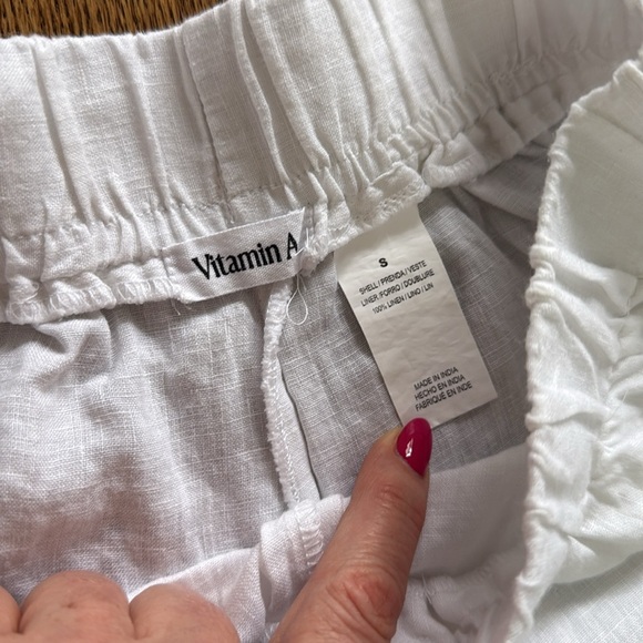 Vitamin A Tallows linen pants - Picture 2 of 6